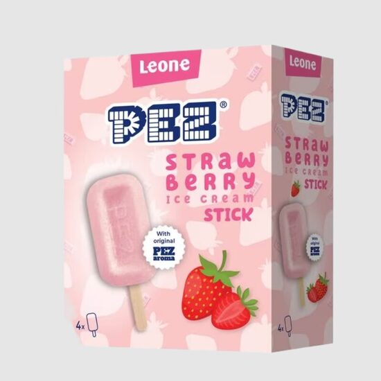 PEZ Maasika pulgajäätis 4x80ml